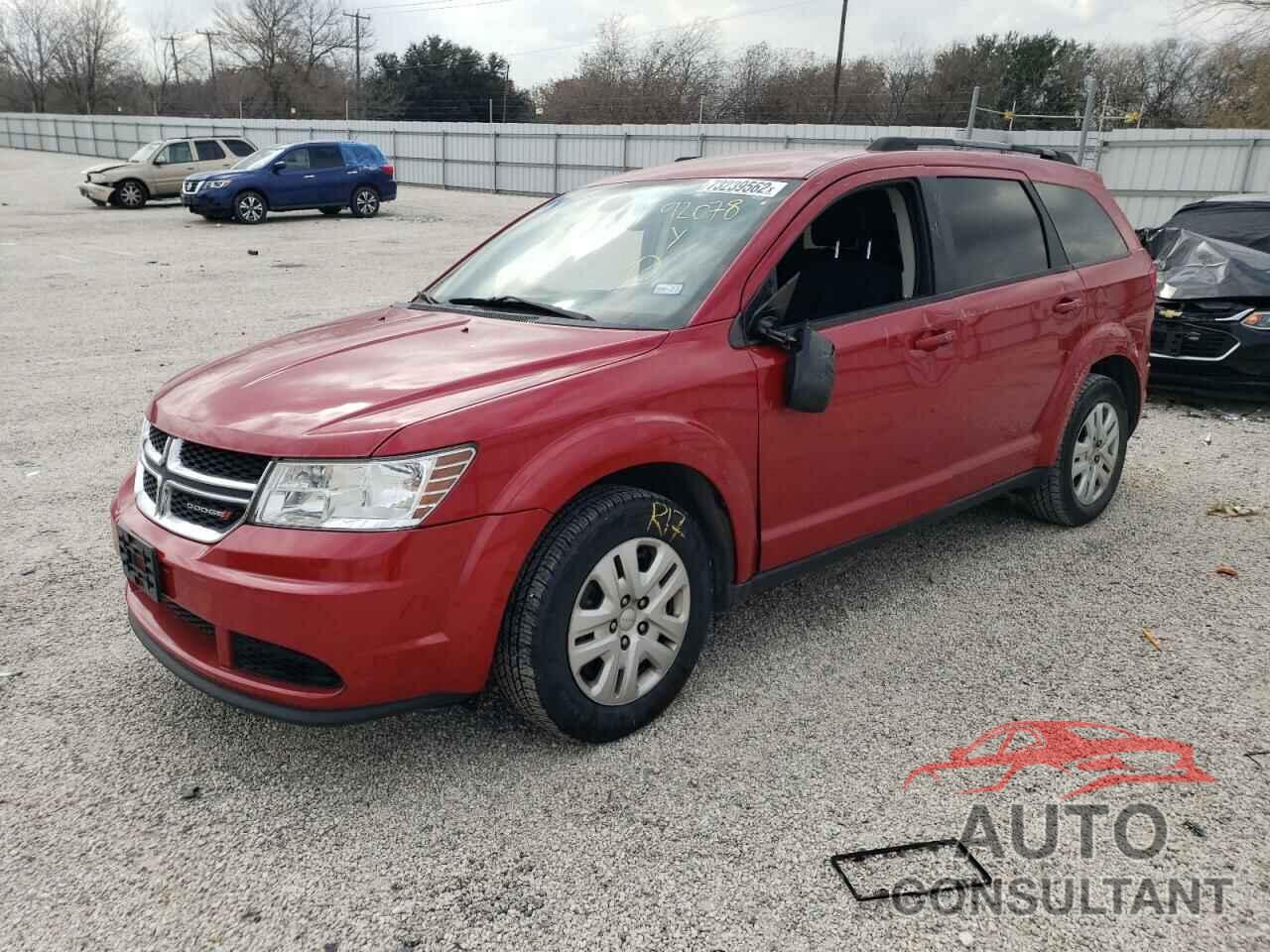 DODGE JOURNEY 2017 - 3C4PDCAB5HT638263