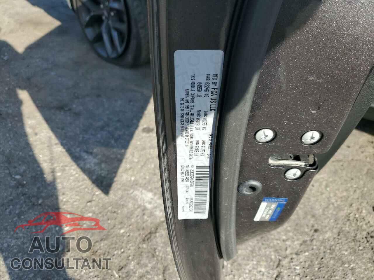 DODGE CHALLENGER 2019 - 2C3CDZAGXKH507606