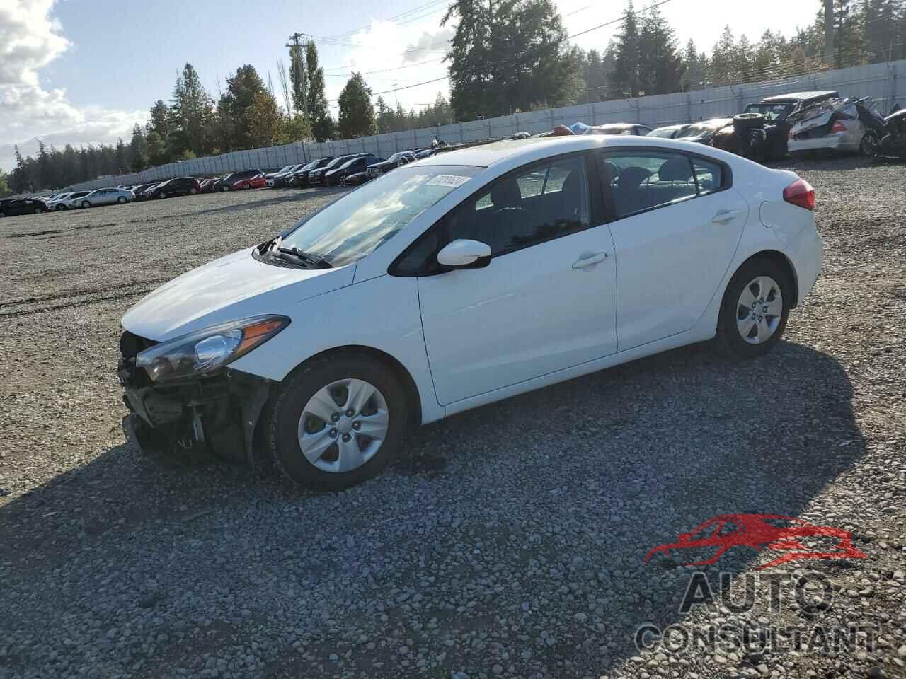 KIA FORTE 2016 - KNAFK4A60G5507747