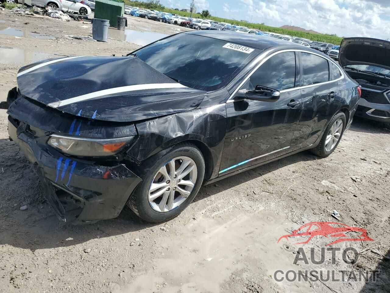 CHEVROLET MALIBU 2017 - 1G1ZE5ST7HF212618