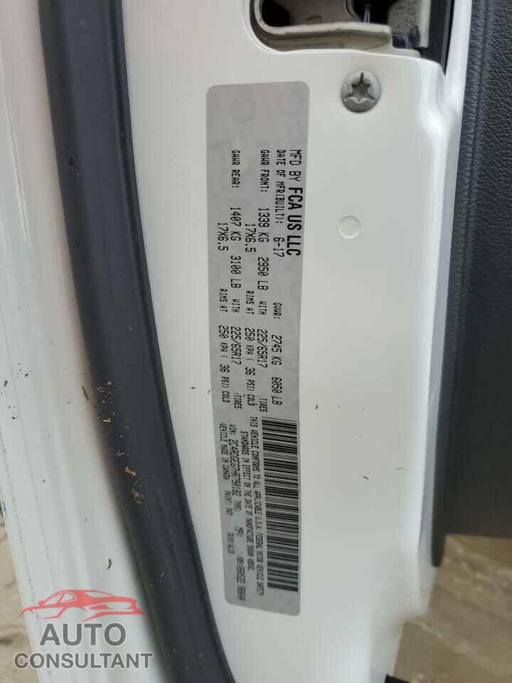 DODGE CARAVAN 2017 - 2C4RDGEG7HR790182