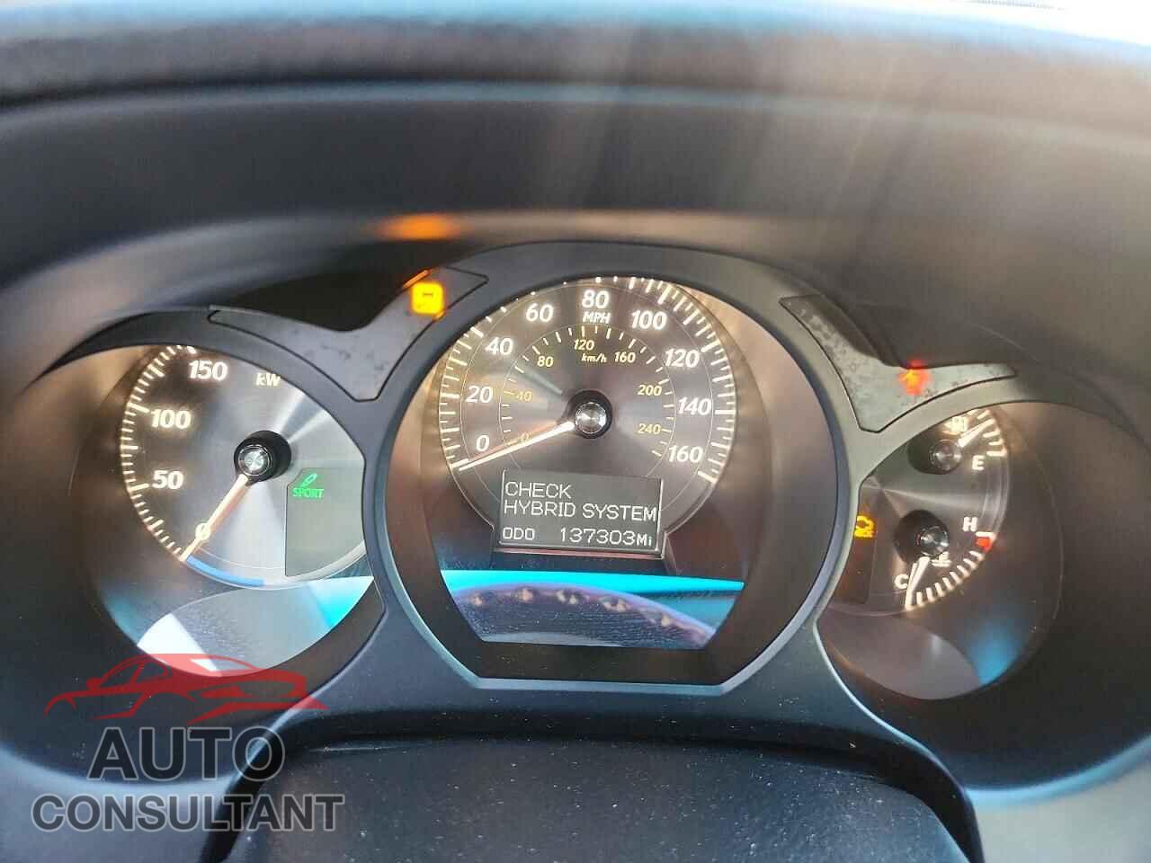 LEXUS GS450 2009 - JTHBC96S395018164
