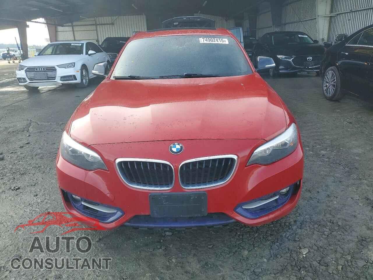 BMW 2 SERIES 2016 - WBA1F9C57GV742520