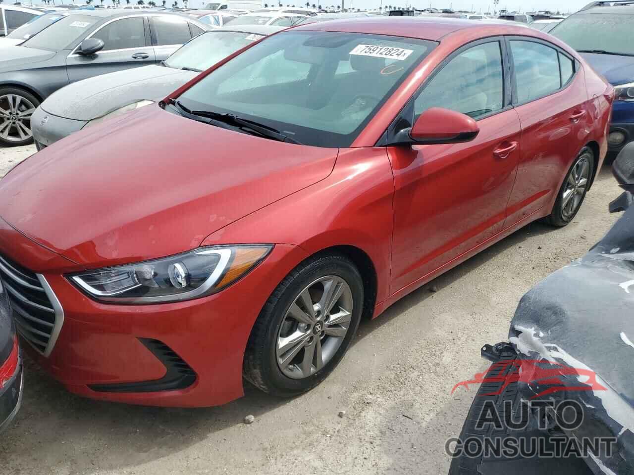 HYUNDAI ELANTRA 2018 - 5NPD84LF8JH366049