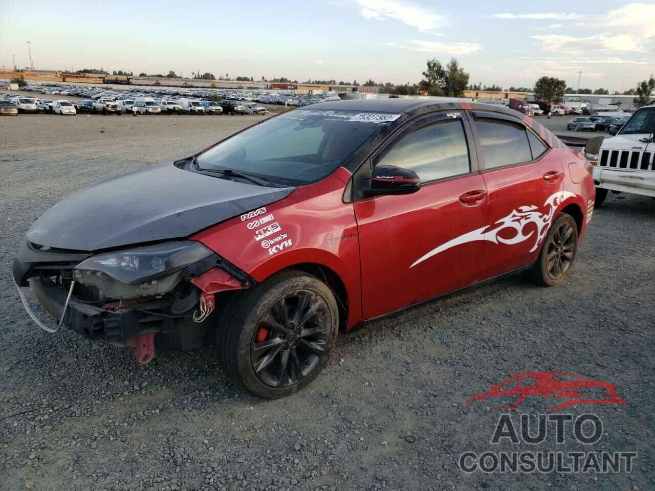 TOYOTA COROLLA 2019 - 2T1BURHE0KC246539