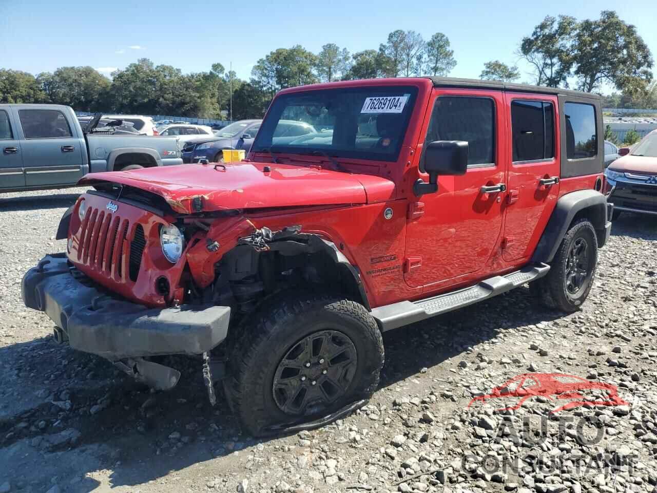 JEEP WRANGLER 2014 - 1C4BJWDG1EL194169