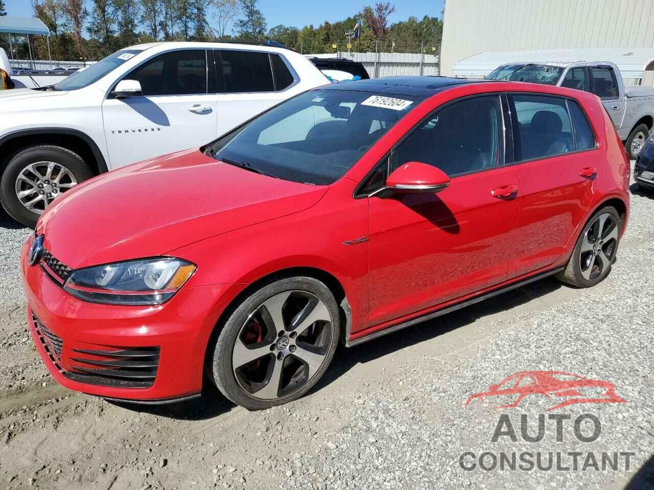 VOLKSWAGEN GTI 2016 - 3VW547AU9GM058908