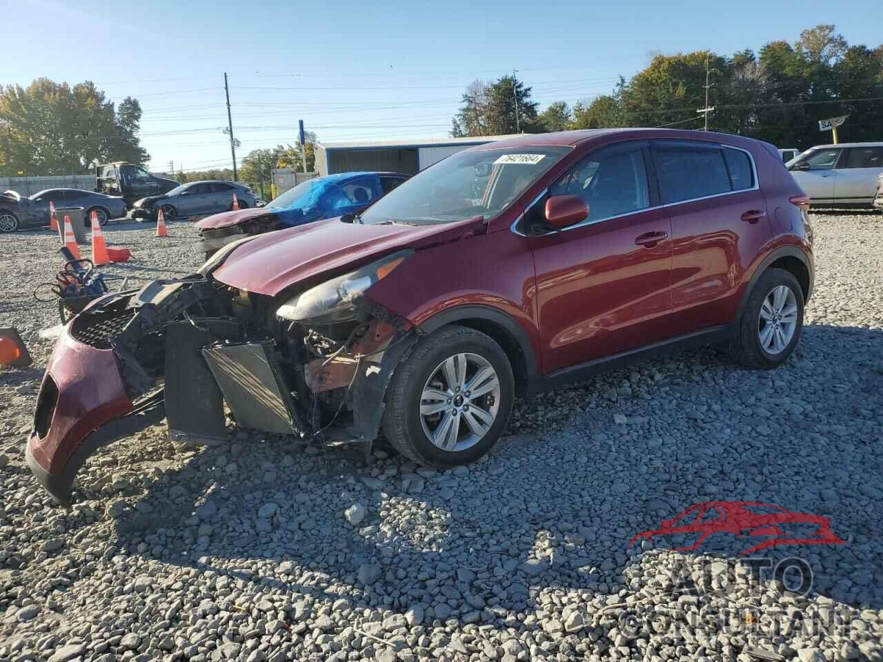 KIA SPORTAGE 2017 - KNDPM3ACXH7207785