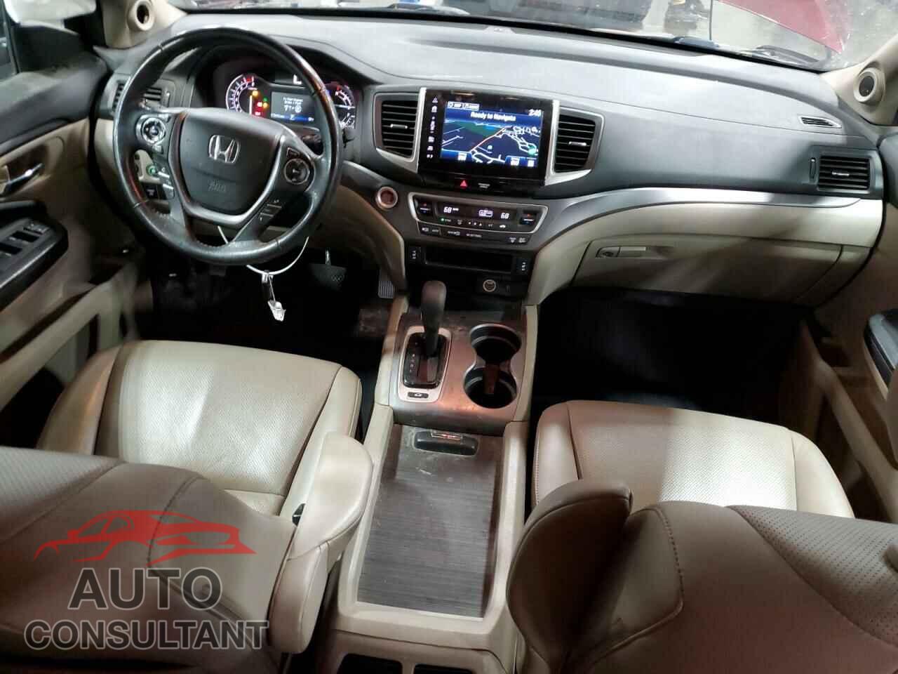 HONDA RIDGELINE 2017 - 5FPYK3F60HB001941