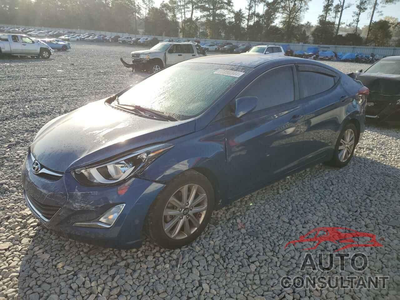 HYUNDAI ELANTRA 2016 - KMHDH4AEXGU520202