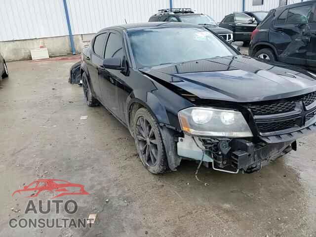 DODGE AVENGER 2013 - 1C3CDZCG3DN620675