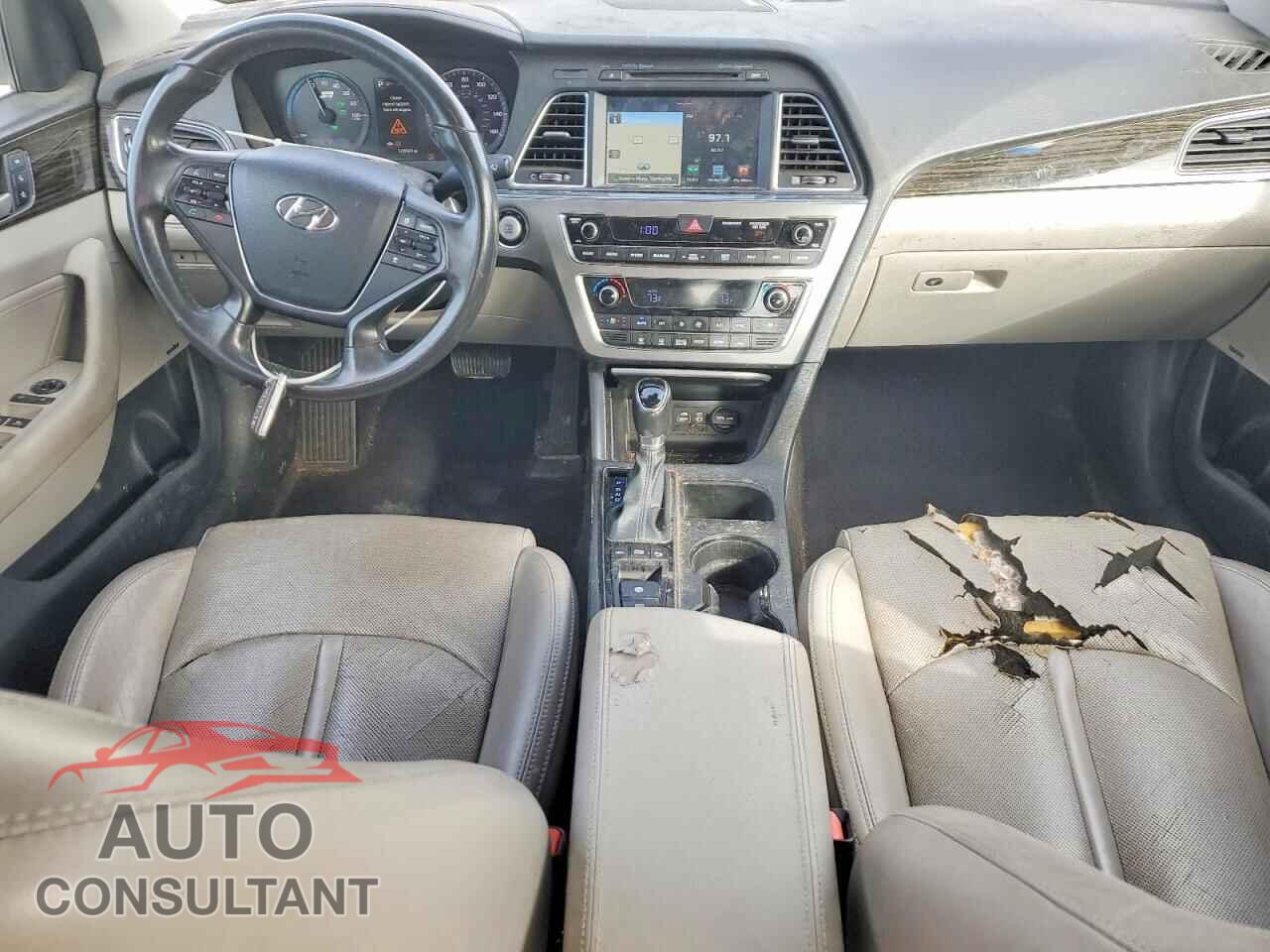 HYUNDAI SONATA 2017 - KMHE54L21HA043632