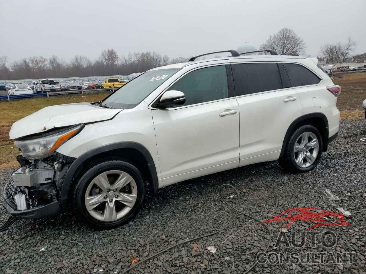 TOYOTA HIGHLANDER 2015 - 5TDDKRFH4FS079322