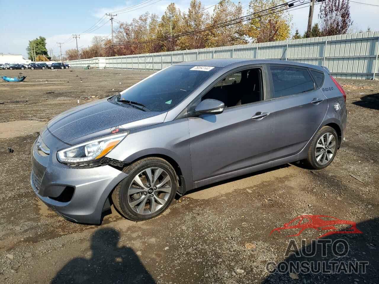 HYUNDAI ACCENT 2017 - KMHCU5AE9HU334066