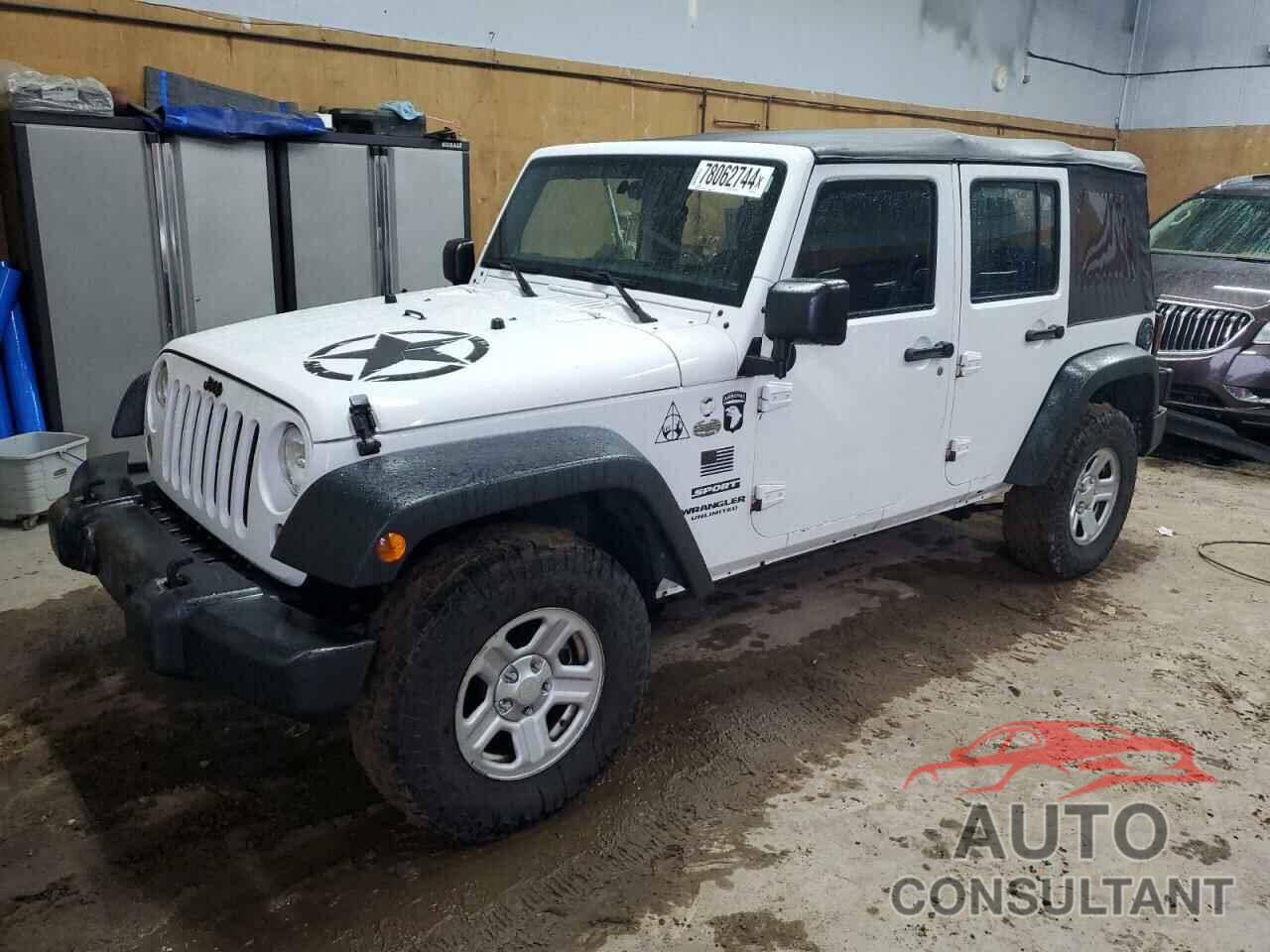 JEEP WRANGLER 2016 - 1C4BJWDG6GL262713