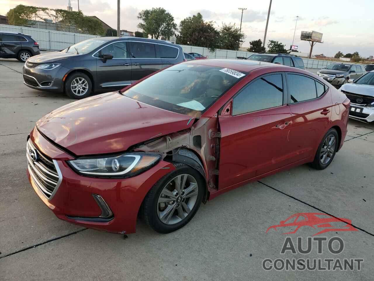 HYUNDAI ELANTRA 2017 - 5NPD84LFXHH189367