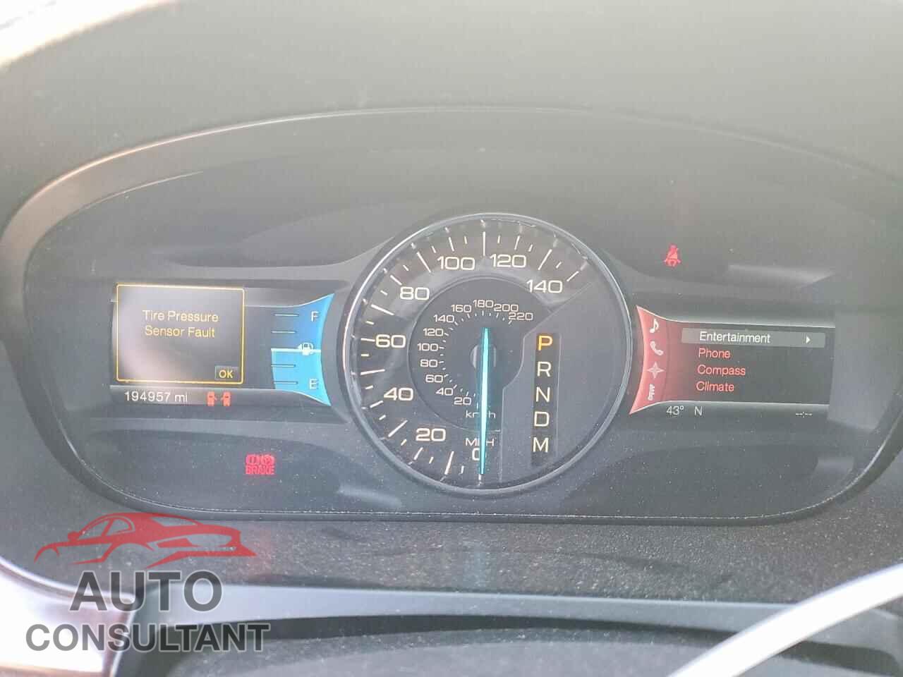 FORD EDGE 2011 - 2FMDK3KC2BBB18620