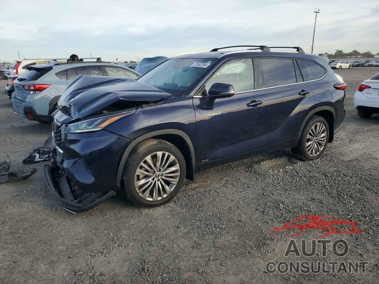 TOYOTA HIGHLANDER 2021 - 5TDEBRCH1MS034361