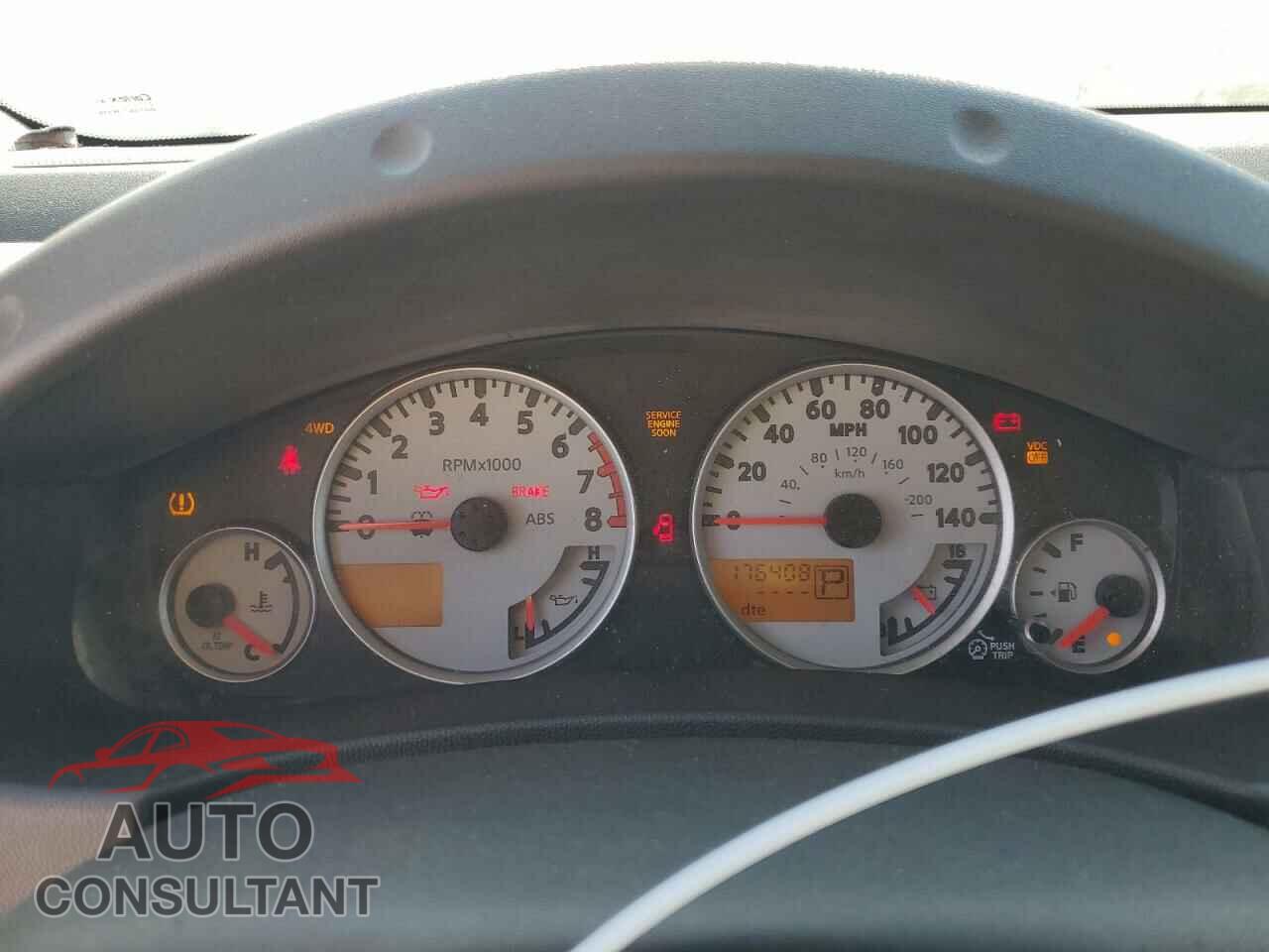 NISSAN FRONTIER 2010 - 1N6AD0EV2AC401866