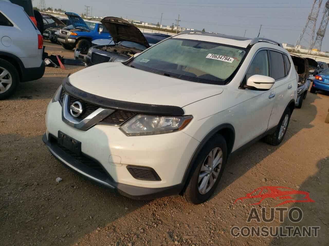 NISSAN ROGUE 2016 - 5N1AT2MV2GC882936