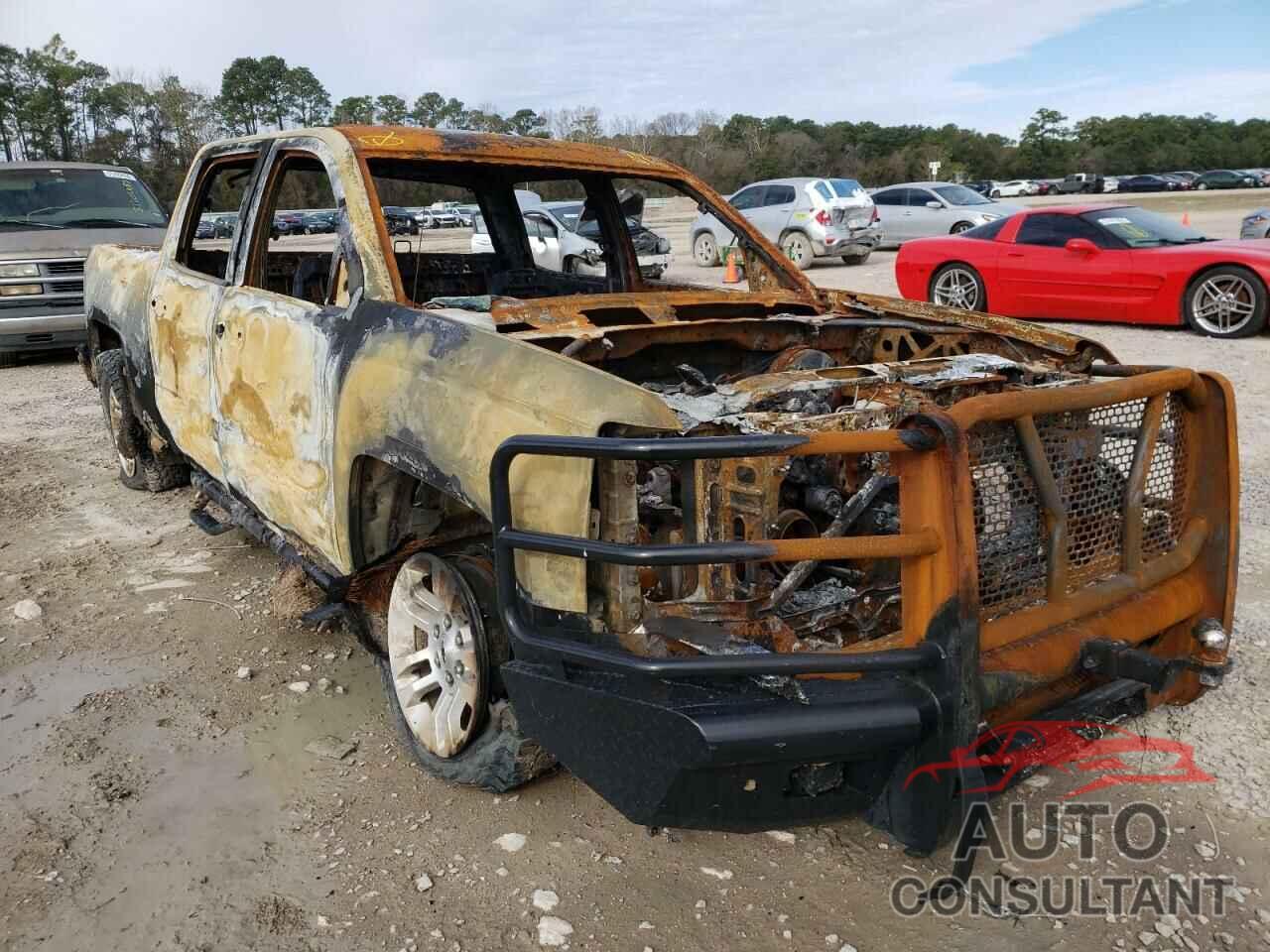 CHEVROLET SILVERADO 2017 - 3GCUKREC0HG235847