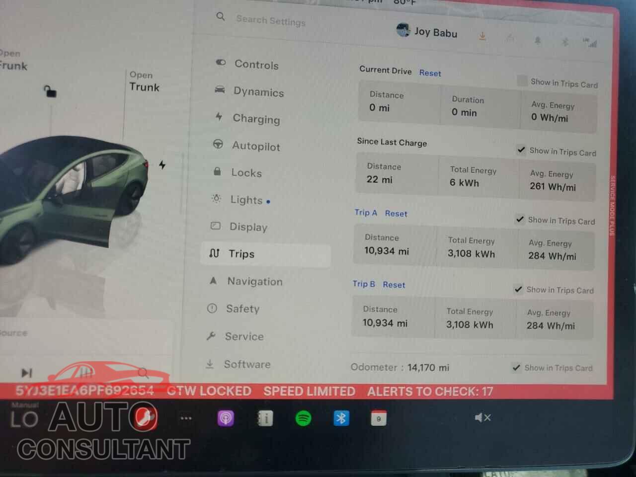 TESLA MODEL 3 2023 - 5YJ3E1EA6PF692654