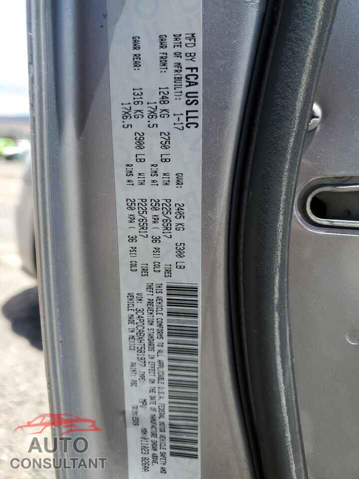 DODGE JOURNEY 2017 - 3C4PDCABXHT581977