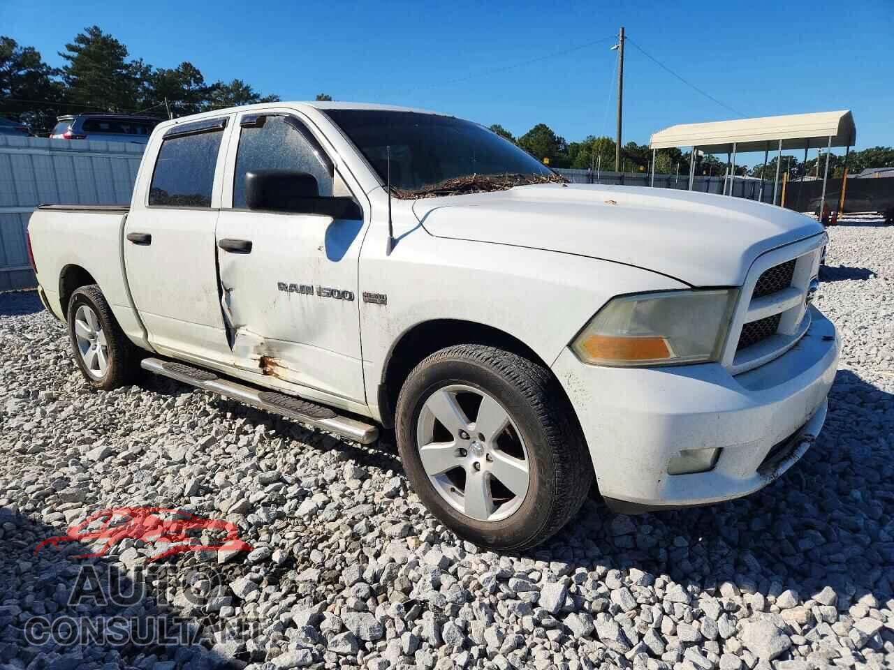 DODGE RAM 1500 2012 - 1C6RD6KT5CS143791