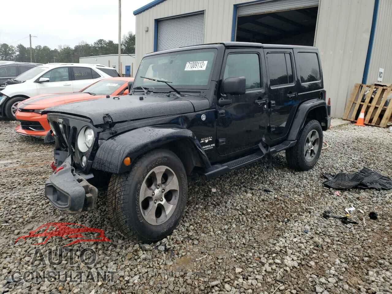 JEEP WRANGLER 2017 - 1C4HJWEG3HL610705