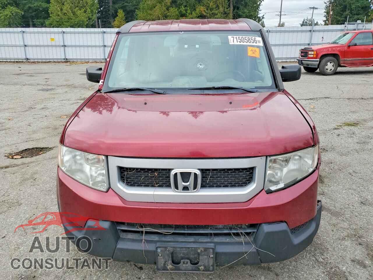 HONDA ELEMENT 2010 - 5J6YH2H70AL006674