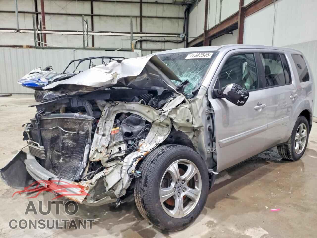HONDA PILOT 2012 - 5FNYF4H76CB033407
