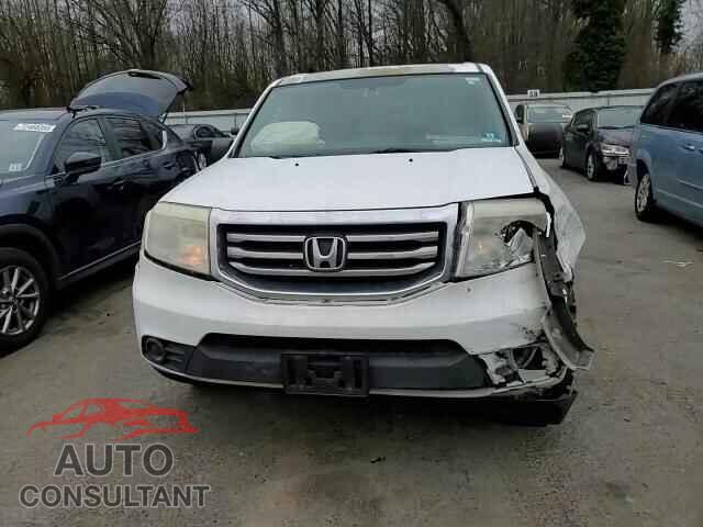 HONDA PILOT 2013 - 5FNYF3H25DB017778