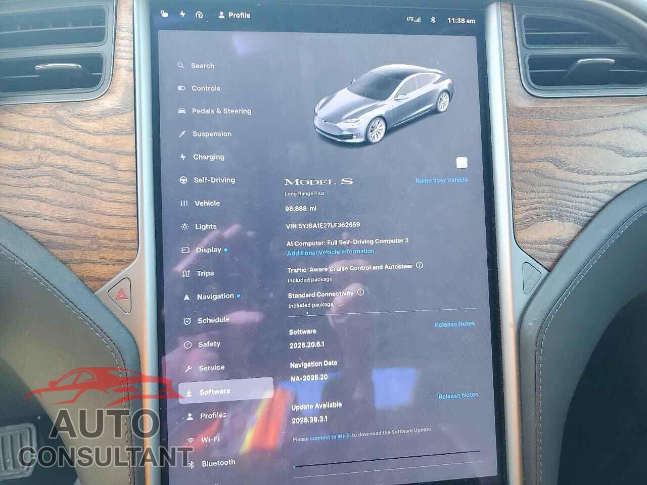 TESLA MODEL S 2020 - 5YJSA1E27LF362659