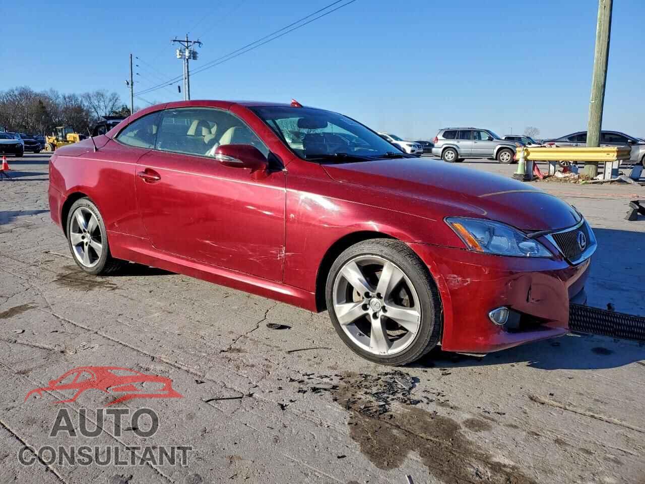 LEXUS IS 2010 - JTHFF2C28A2506780