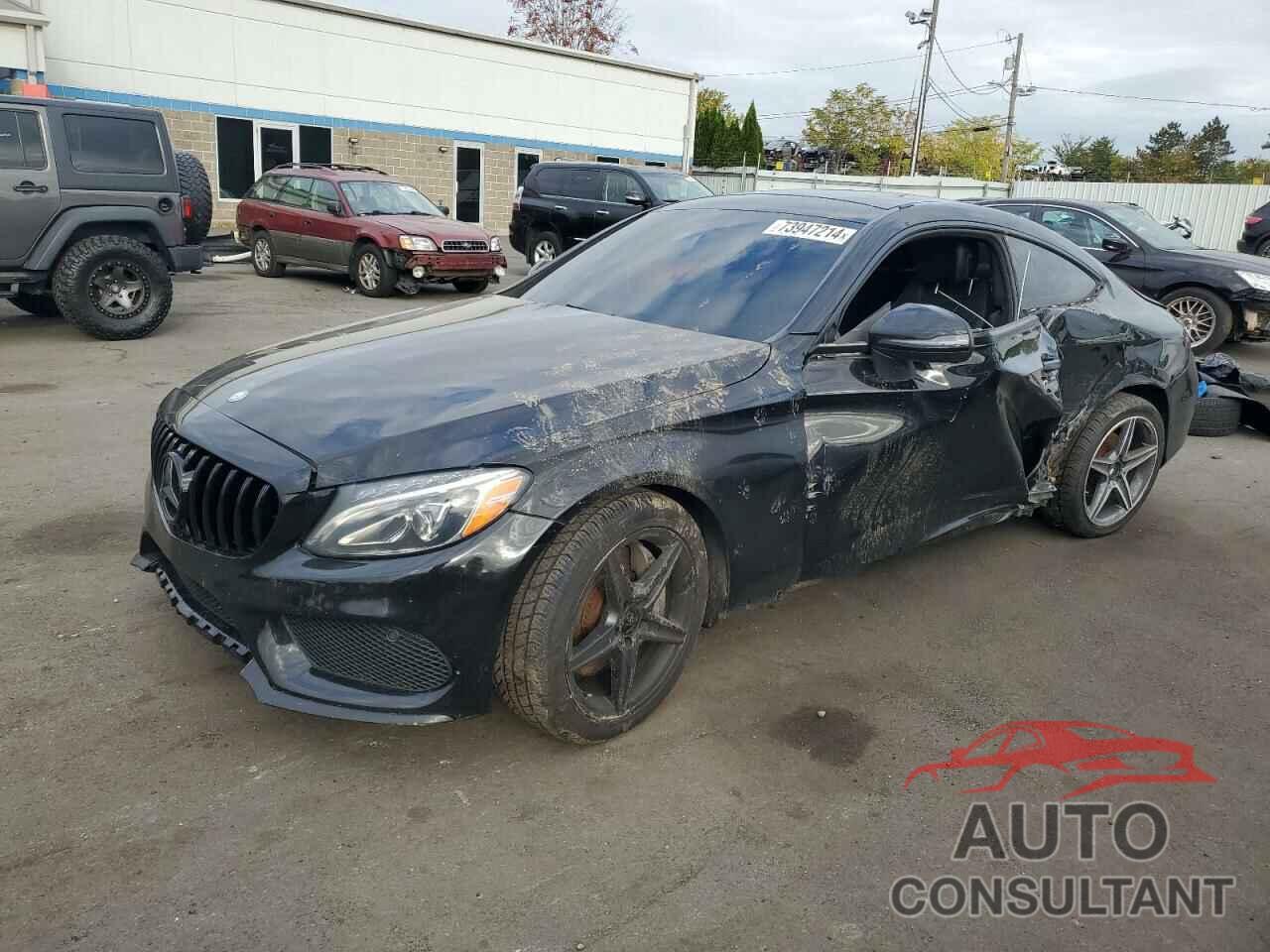 MERCEDES-BENZ C-CLASS 2017 - WDDWJ4JB9HF356329