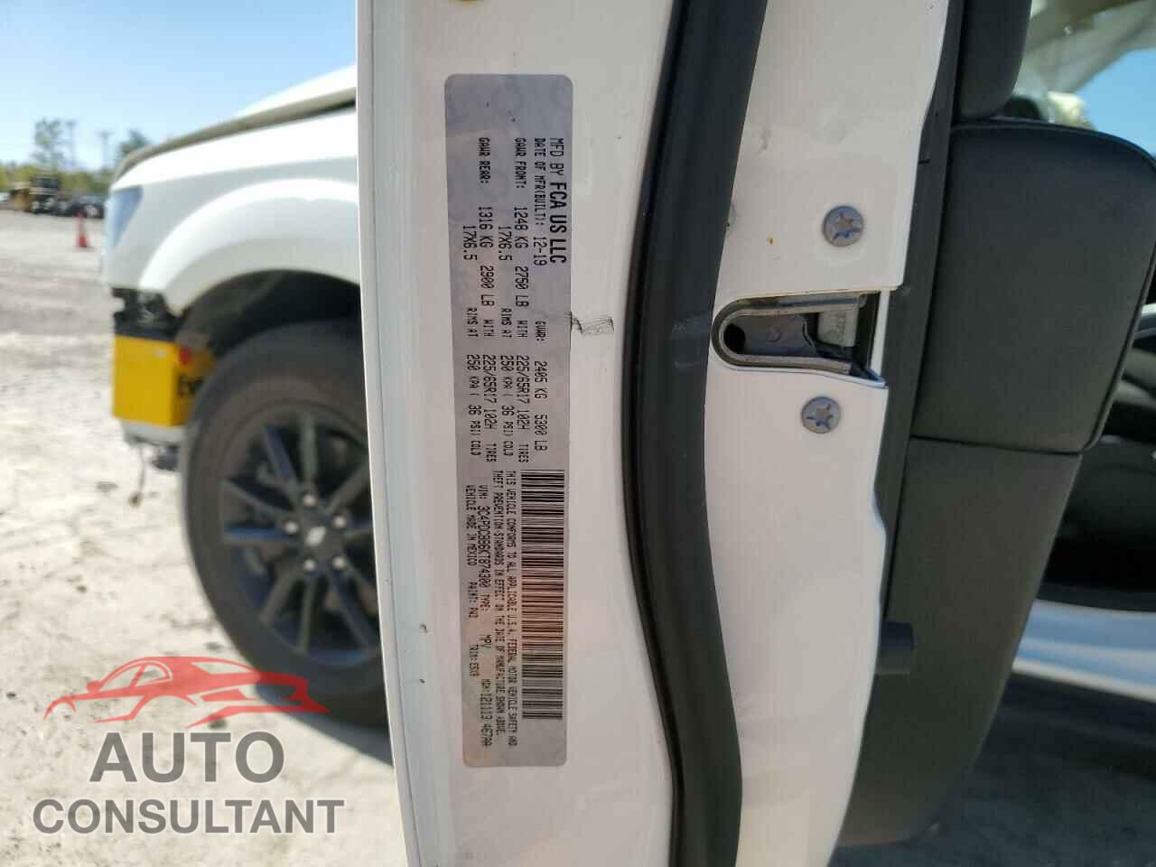 DODGE JOURNEY 2019 - 3C4PDCBB6KT874300