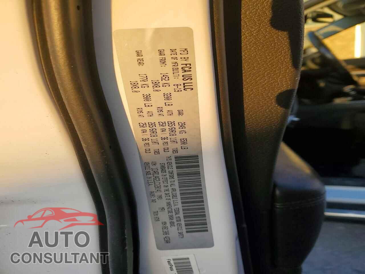 DODGE DURANGO 2020 - 1C4RDJAG2LC120141