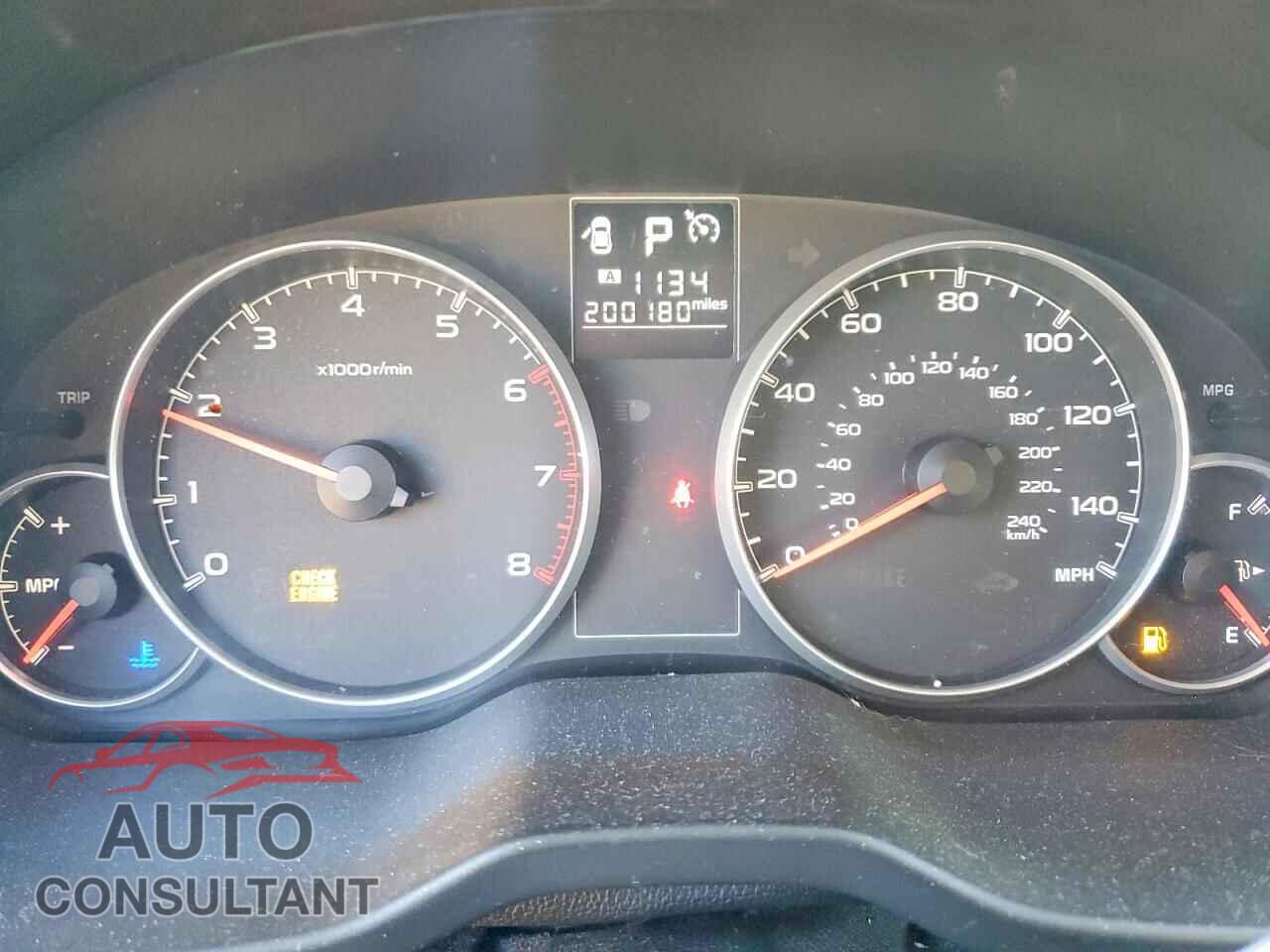 SUBARU OUTBACK 2013 - 4S4BRBCC9D3207406