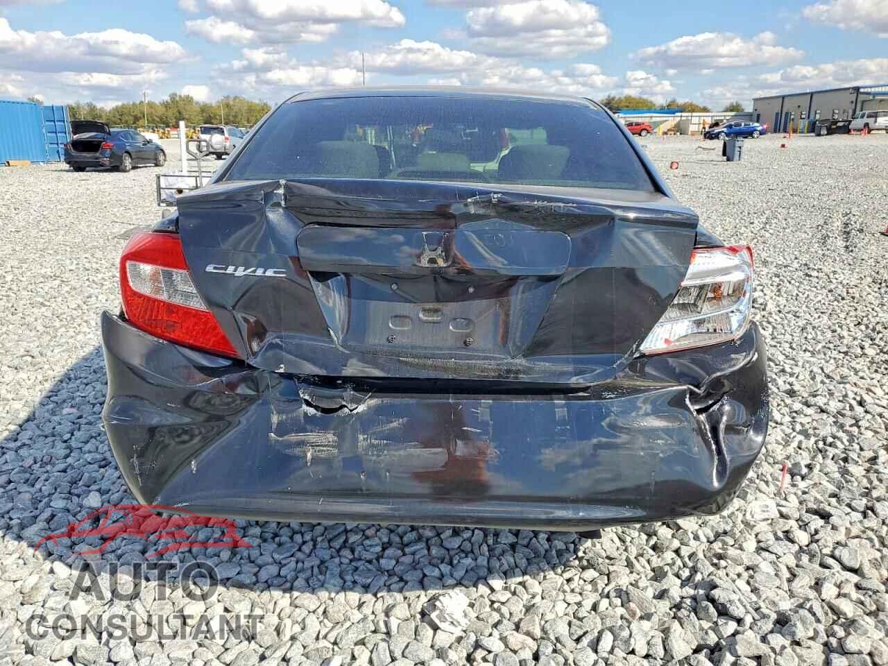 HONDA CIVIC 2012 - 2HGFB2F52CH554662