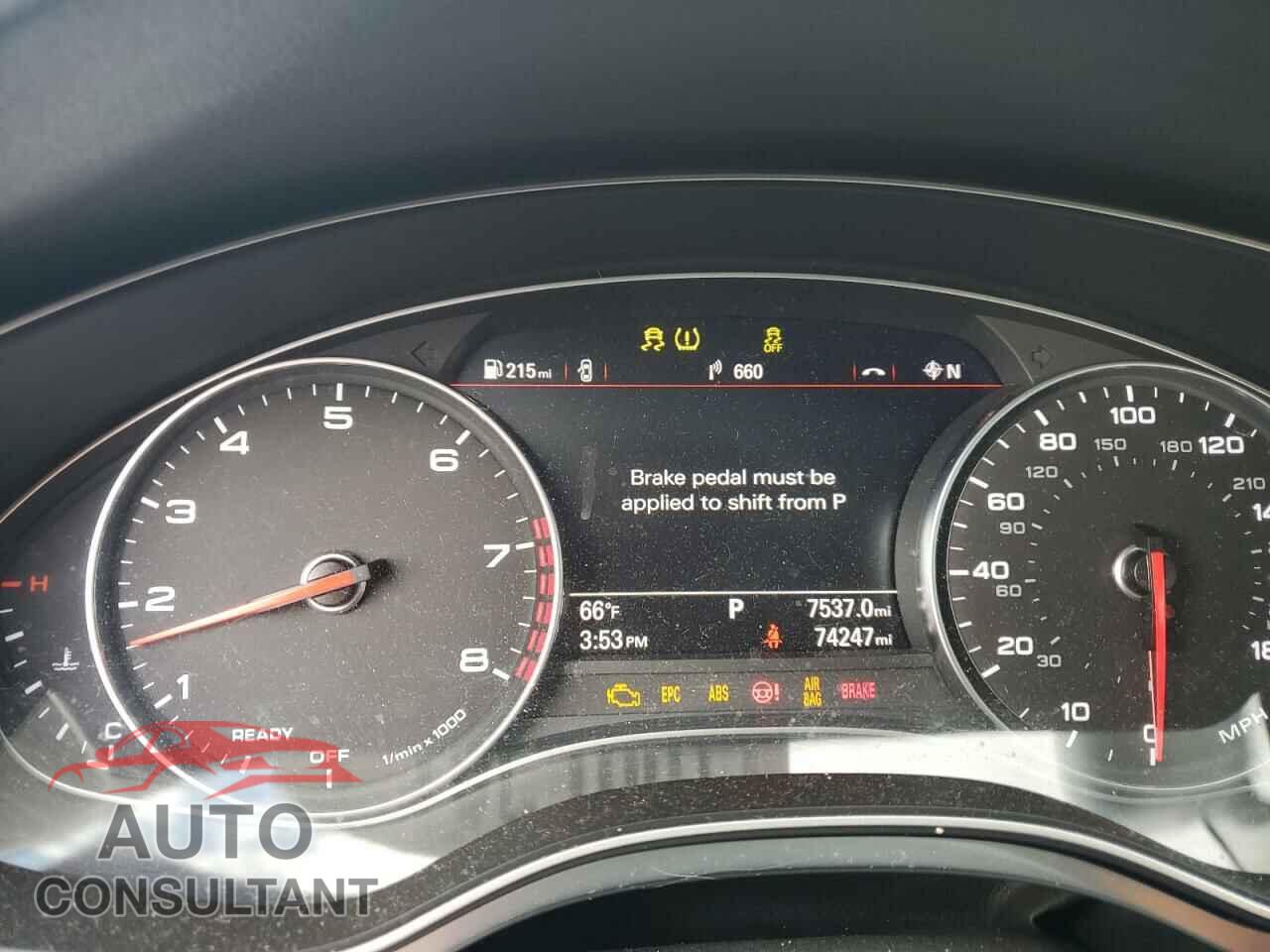 AUDI A6 2017 - WAUG8AFC3HN110051
