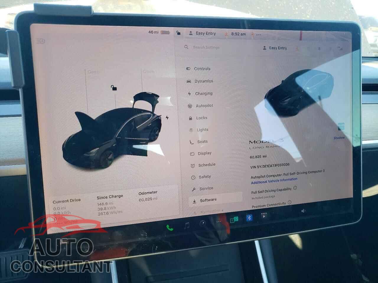 TESLA MODEL 3 2018 - 5YJ3E1EA7JF033036