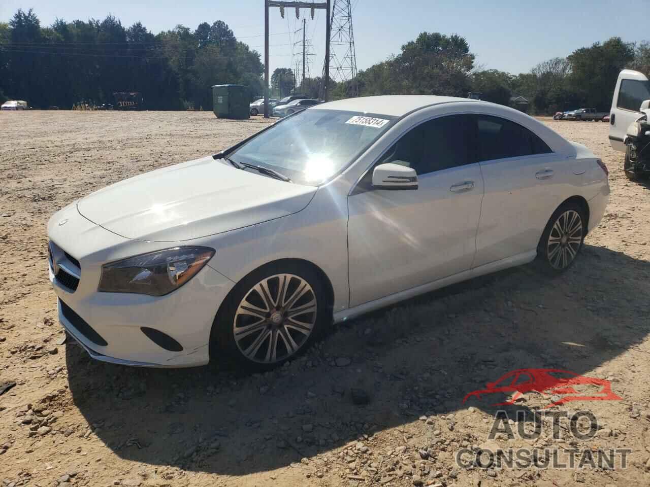 MERCEDES-BENZ CLA-CLASS 2017 - WDDSJ4GB4HN417811