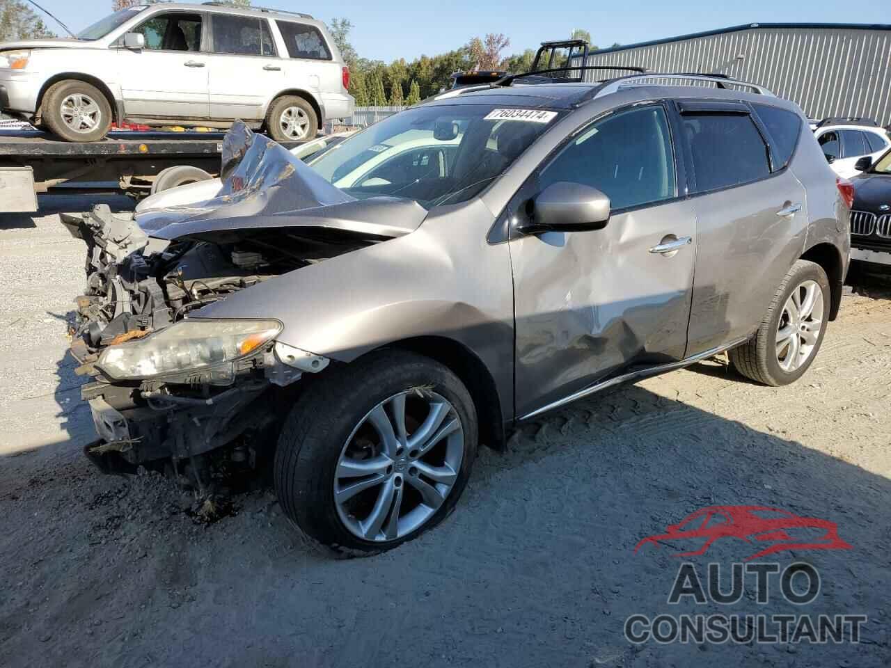 NISSAN MURANO 2011 - JN8AZ1MW4BW184569