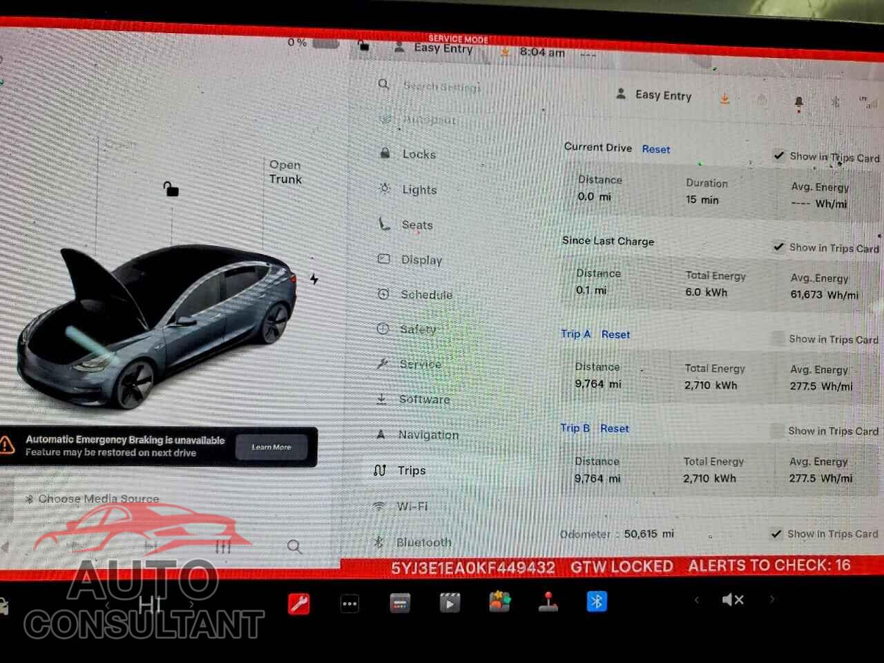 TESLA MODEL 3 2019 - 5YJ3E1EA0KF449432
