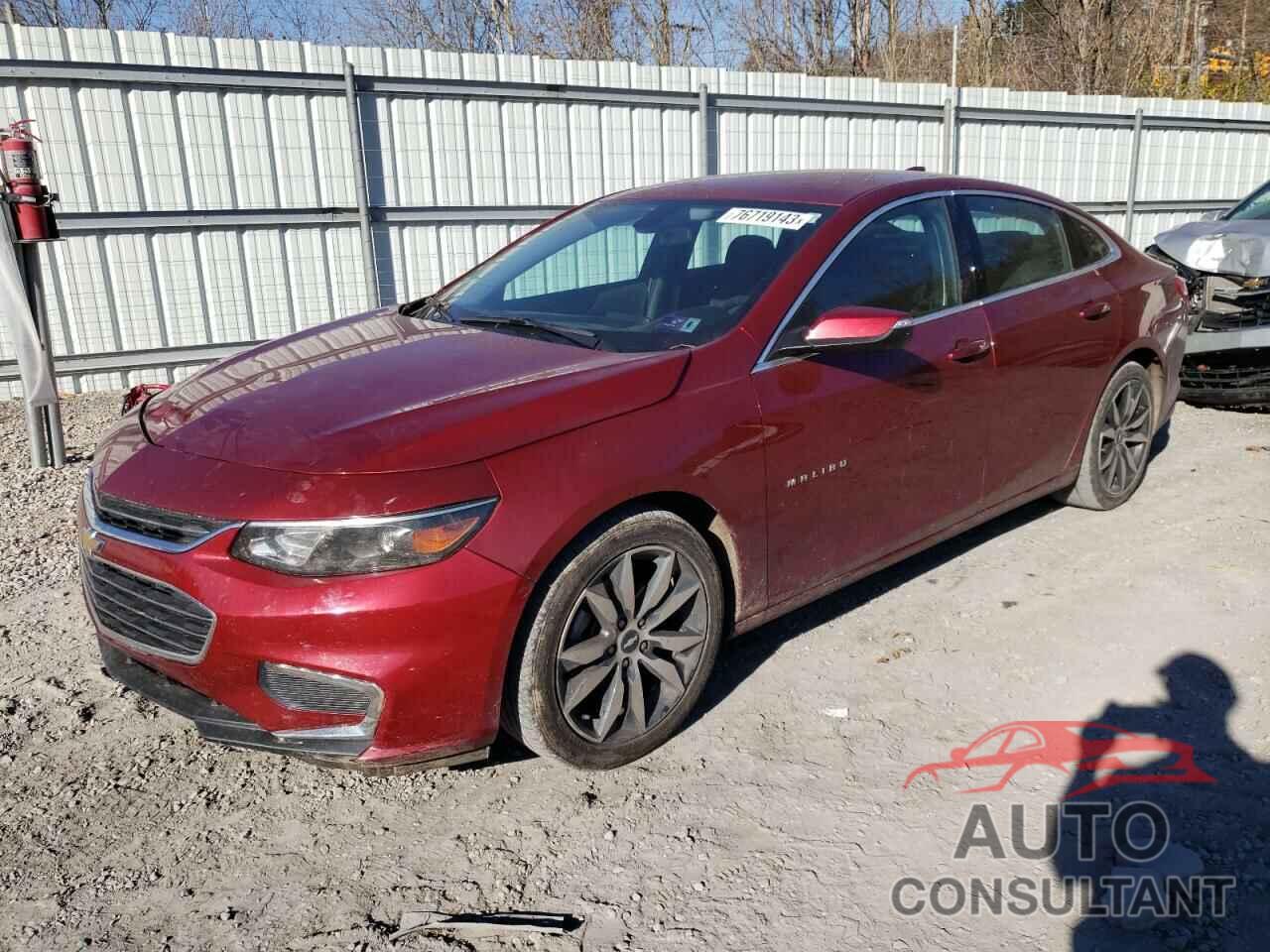 CHEVROLET MALIBU 2017 - 1G1ZE5STXHF201290
