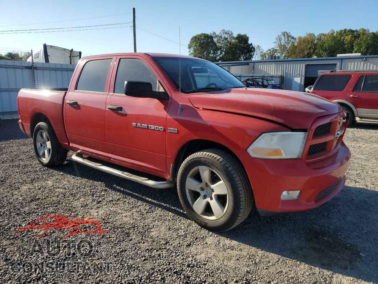 DODGE RAM 1500 2012 - 1C6RD6KT2CS156482