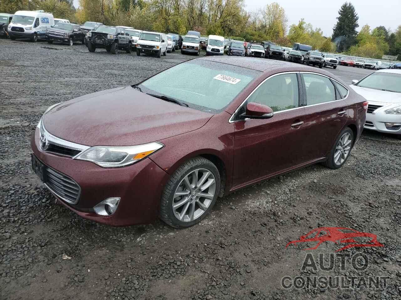 TOYOTA AVALON 2014 - 4T1BK1EB3EU127632