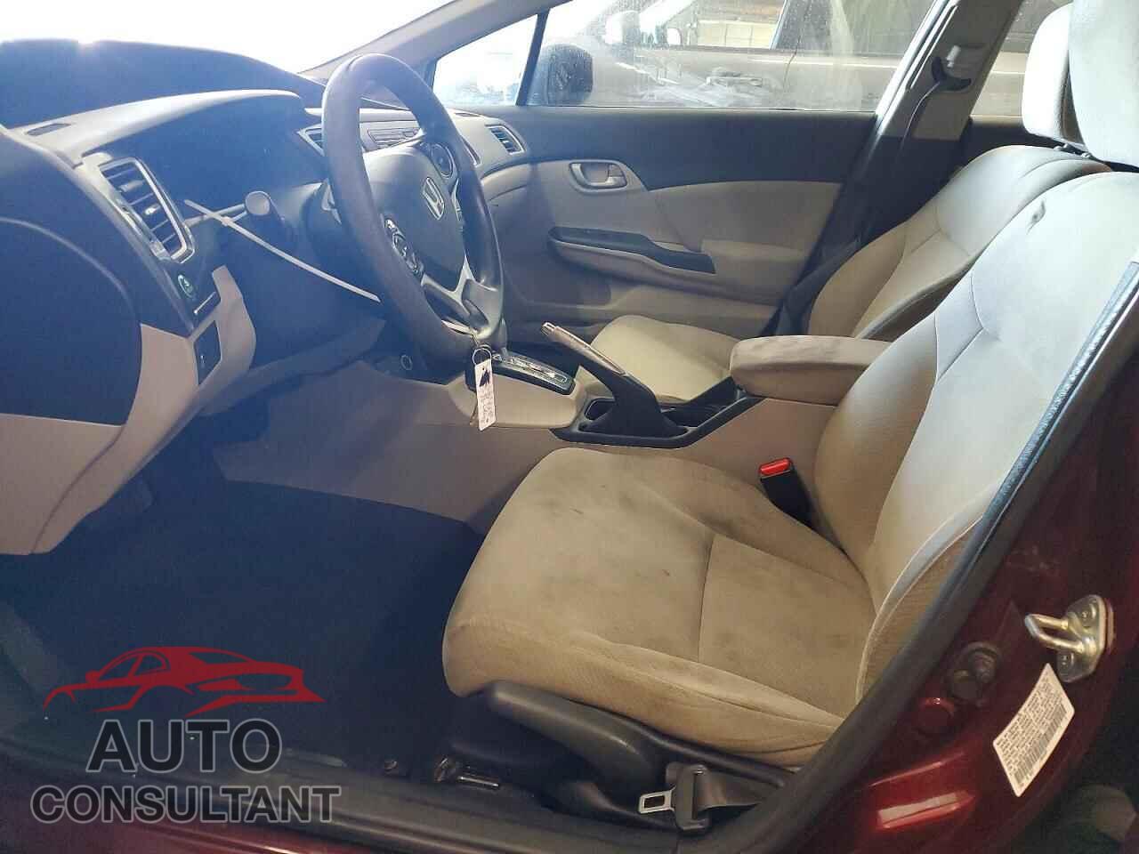 HONDA CIVIC 2013 - 19XFB2F58DE091504
