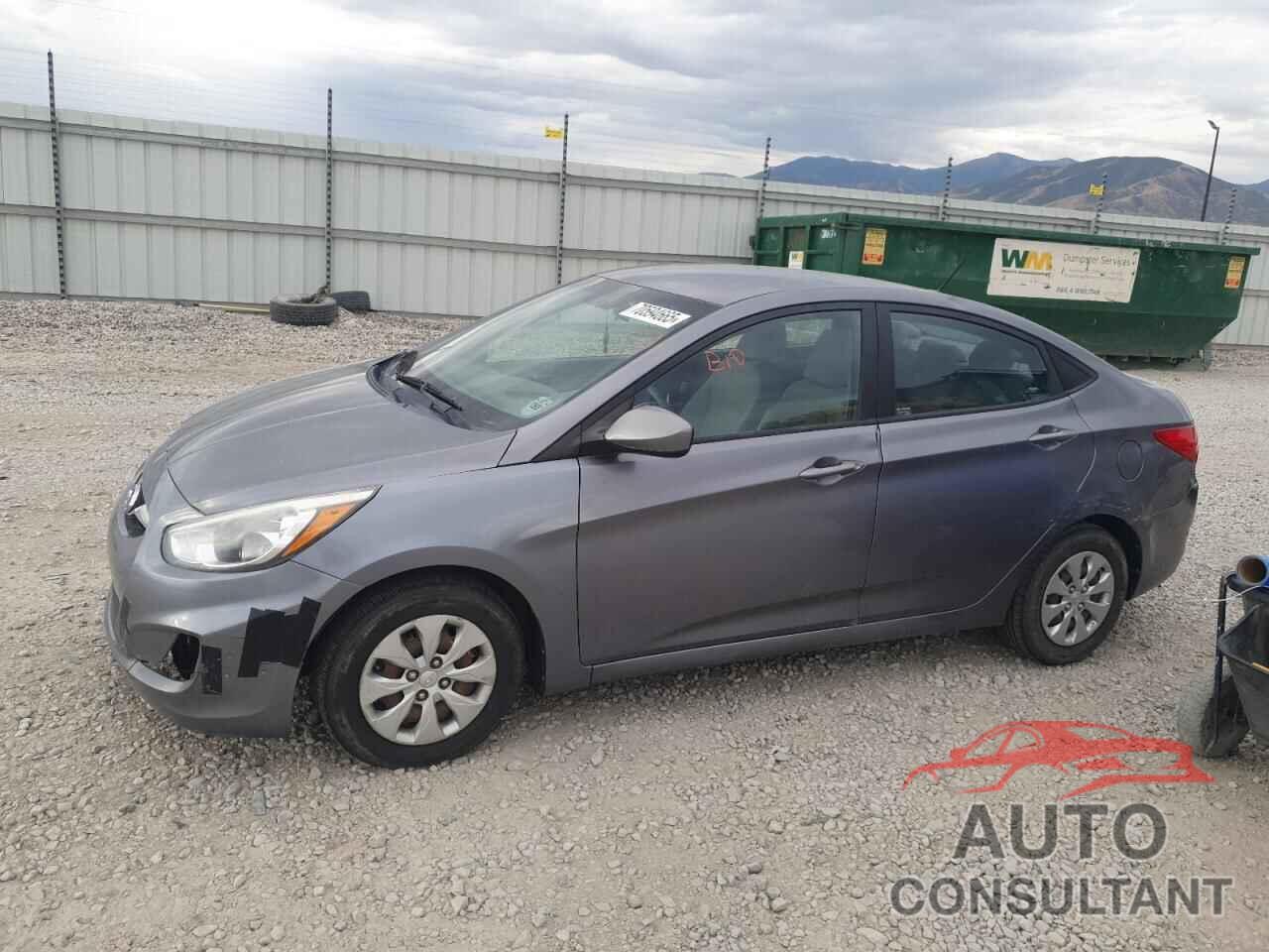 HYUNDAI ACCENT 2015 - KMHCT4AEXFU858546