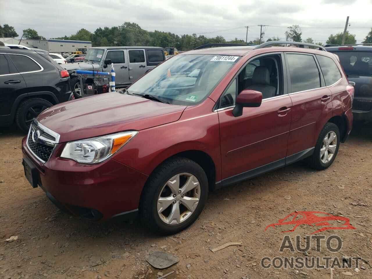 SUBARU FORESTER 2016 - JF2SJAKCXGH555523